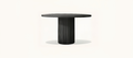 Black Coffee Side Table – Round Table